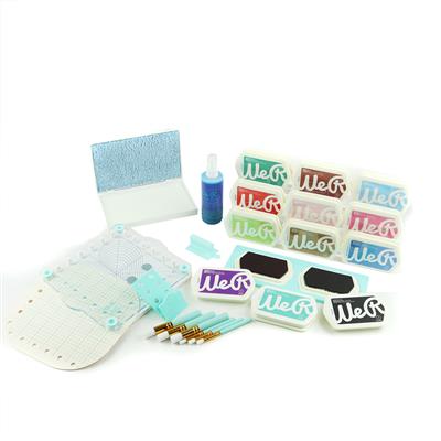 We R Makers Stamping MEGA Bundle! Inc 12x Inkpads, Press, Brushes, Cleaning Spray & More