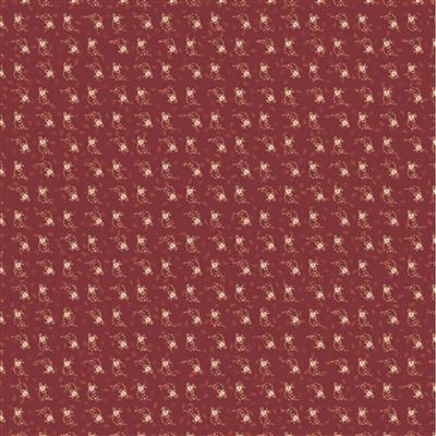 Lynette Anderson The Colour Of Love Busy Bees Red Fabric 0.5m