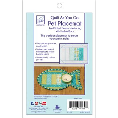 Quilt As You Go - Cat Placemat