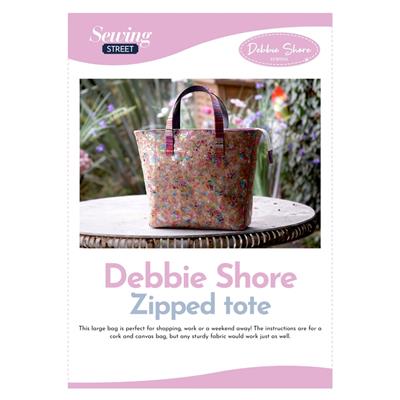Debbie Shore's Zipped Tote Bag Instructions