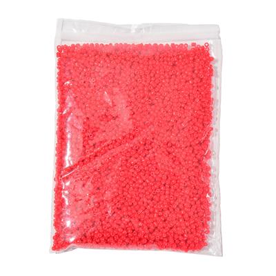 Red 2mm Seed Beads, 100g Bag