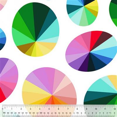 Colour Wheels Extra Wide Backing Fabric 0.5m (274cm)