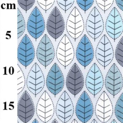 Winter Blue Cotton Poplin Fabric 0.5m