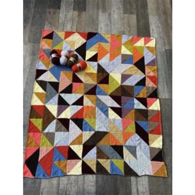 Stylecraft Tessellation Crochet Blanket - Stuart Hillards Colours (22 Balls + Pattern)