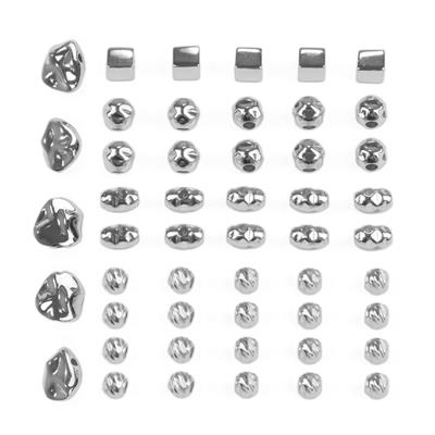 925 Sterling Silver Spacer Beads - 50pcs