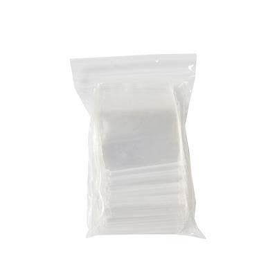 Plastic Clear Zip lock Bags, Sizes 6x8cm, 100pcs