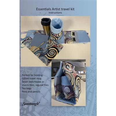 Sanntangle Essential Artist Travel Kit with Mug Instructions