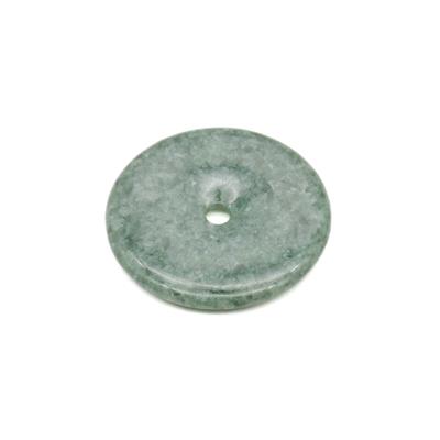 Type A 216cts Green Jadeite Big Donut Approx 50mm, 1pc