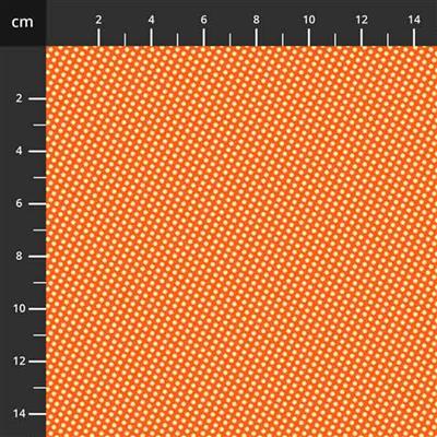 Henry Glass Wild & Free Mini Orange Spots Fabric 0.5m