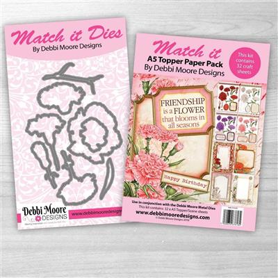 Match It Carnation Dreams, Die Set, Cardmaking kit and Forever Code 