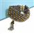 Glass Caprichio, Gold, Silver & Amethyst With Downloadable Instructions By Debbie Kershaw