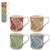 William Morris Meadow Stacking Mugs Set of 4
