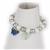 Chalkhill! Inc; Amazonite/Lapis Lazuli Butterflies, White/Silver Pearls & Stretchy Cord