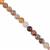 100cts Botswana Agate Plain Rounds 6mm, 38cm strand
