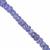 42cts Tanzanite Smooth Rondelle Approx 3x1.5 to 4x3mm, 32cm Strand