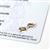 0.9cts Champagne Danburite 6x4mm Octagon Pack of 2 (I)