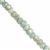 80cts Aquamarine Graduated Faceted Rondelles, Approx 5x3 to 8x4mm, 20cm Strand
