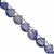 105cts Lapis Lazuli Top Side Drill Smooth Heart Approx 10 to 14mm, 19cm Strand with Spacers