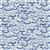 Liberty Garden Party Collection Afternoon Tea Blue China Fabric 0.5m