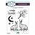 Creative Expressions Designer Boutique Moonlit Hares 4 in x 6 in Stamp Set