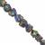 150cts Coated Mystic Quartz Hammering Round Approx 10 to 13mm, 18cm Strand With Spacers