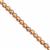150cts Rose Gold Colour Coated Hematite Smooth Approx Round 6mm, 30cm Strand