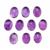 10cts Zambian Amethyst Oval Approx 8x6mm (Pack of 10)