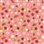Ditsy Flowers on Pink Fabric 0.5m