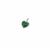 1.50cts Malachite Heart 925 Sterling Silver Pendant Approx  8mm