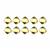 Cymbal Kaloni - Silky Bead Side Bead - 24K Gold Plated (10pk)
