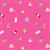 Lewis & Irene Small Things… Sweet Ice Cream Bright Pink Fabric 0.5m