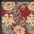 William Morris Chrysanthemum Red Fabric 0.5m