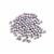 Czech RounDuo Beads, 5mm - Chalk White Teracota Copper (100pcs)
