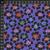 Kaffe Fassett Collective Petals Purple Fabric 0.5m