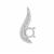 Hayley Kruger Satellite & Stars Pendant (to fit 5x5 gemstone)