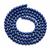 850cts Blue Coated Haematite Plain Rounds Approx 8mm, 1m Strand