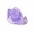 10cts Purple Fluorite Dragon Head, Approx 10x17mm, 1pc
