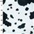 Black Spots Antipil Fleece Fabric 0.5m