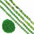 Mystic Aura Quartz Bundle Greens and Yellows, Green Seed Bead Project With Downloadable Instructions By Claire Macdonald