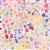 Lewis & Irene presents Bluebellgray Secret Garden Collection Secret Garden Petal Fabric 0.5m