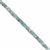 TRADE SHOW DEAL - 28cts Blue Zircon Faceted Rondelle Approx 3x1 to 4x2.5mm, 19cm Strand