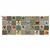 The Crafty Witches Timeless Classics 40x5" Squares Floral Fabric Panel (140 x 57cm)