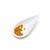 Baltic Butterscotch Amber Bead Pack, 25pcs (Inc.5x 4mm, 5x 5mm, 5x 6mm, 5x 7mm, 5x 8mm)