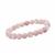 75cts Kunzite Smooth Round  Approx 7.5mm, Stretchable Bracelet 17cm
