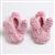 Wool Couture Pink Bunny Ear Baby Slippers Knitting Kit (Size Child).With Free Knitting Needles Worth £5