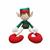 Delphine Brooks Brown Hair Red & Green Christmas Elf Duo Kit: Instructions, Fabric (1.5m) & Felt