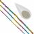 Rainbow Sparkle - 4mm, 6mm, 8mm Round Rainbow Ombre Hematite and 11/0's
