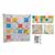 Cara Ackerman's Multicoloured Sashiko Quilt Kit: Instructions, Fabric (3m) & Fabric Panel (140cm x 54cm)