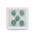 6cts Emerald Oval Cabochon Approx 6x8mm (Set of 5)
