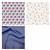 Denim and Lewis and Irene Over the Rainbow White FQ Pack x2 Fabric Bundle 0.5m 